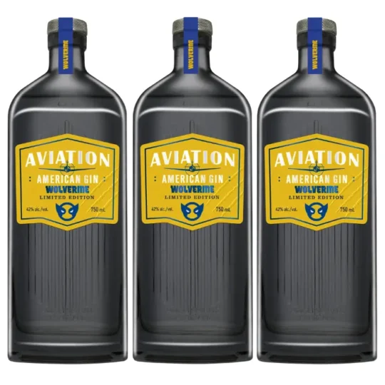 Aviation Gin Wolverine Limited Edition 3-Pack