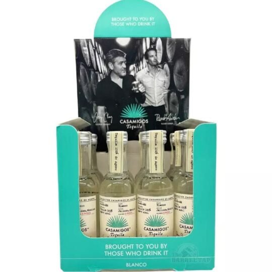 Casamigos Tequila Blanco Miniature Shooters Box 50mL x 12