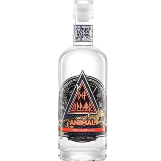 Def Leppard Animal London Dry Gin 700mL