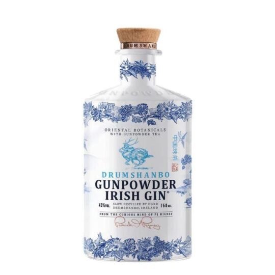 Drumshanbo Gunpowder Irish Gin Ceramic 750mL