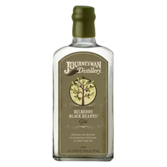Journeyman Distillery Bilberry Black Hearts Gin 750mL