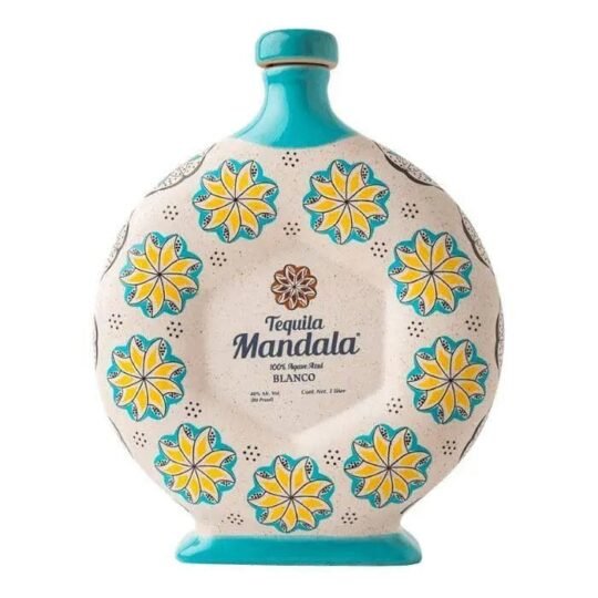 Mandala Blanco Ceramic Tequila 1L