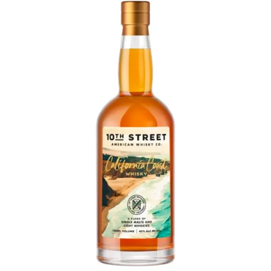 10th Street California Coast Blended Whiskey 750mL