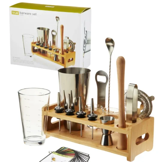 14-Piece Mixologist Barware Set by True Brands