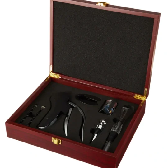 7-Piece Wine Tools Boxed Gift Set by True Brands