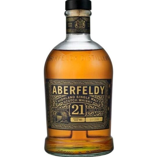 Aberfeldy 21 Year Old Single Malt Whisky 750mL