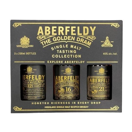 Aberfeldy The Golden Dram Single Malt Tasting Collection
