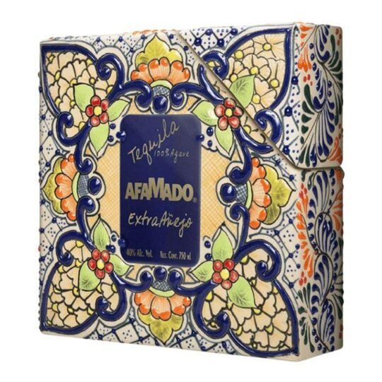 Afamado Extra Anejo Ceramic Tequila 750mL
