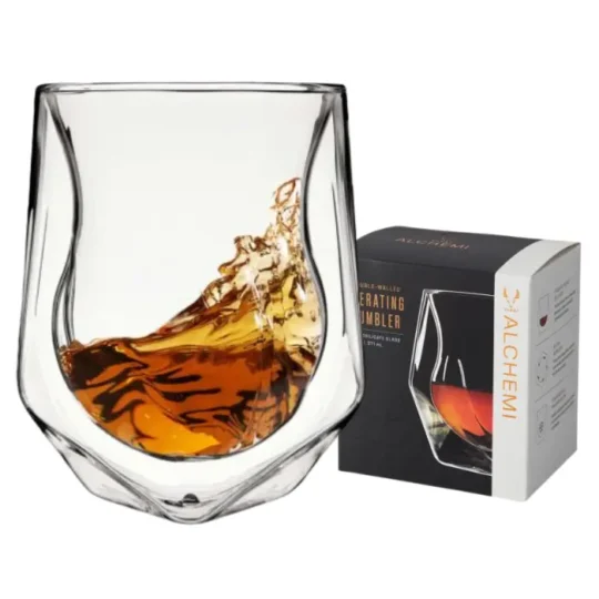 Alchemi Double-Walled Aerating Tumbler by Viski®