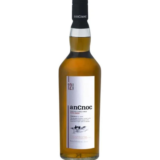 AnCnoc 12 Years Old Scotch Whiskey 750mL