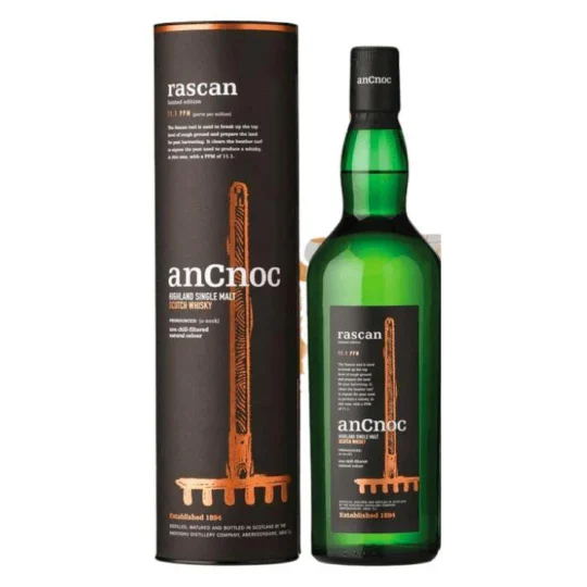 AnCnoc Rascan Limited Edition Highland Single Malt Scotch 750mL