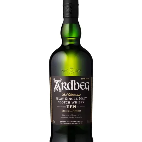 Ardbeg 10 Year Single Malt Scotch Whisky 750mL