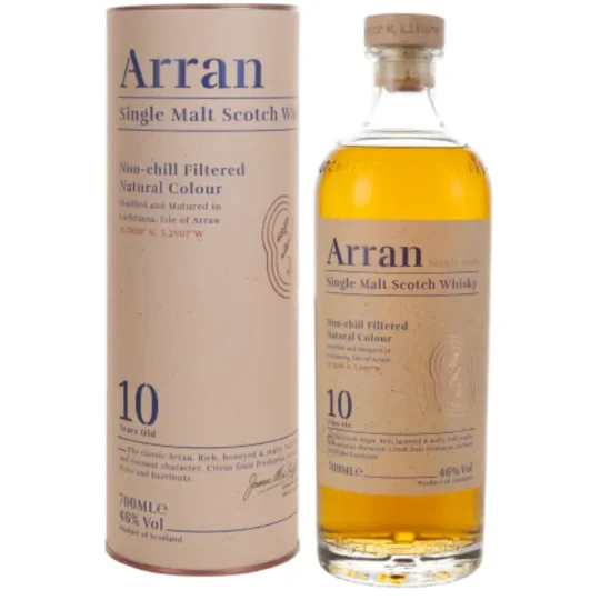 Arran 10 Year Old Single Malt Scotch Whisky 700mL