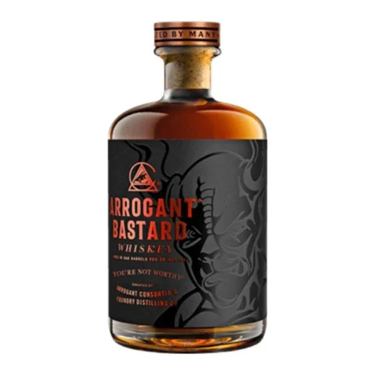 Arrogant Bastard Whiskey 750mL
