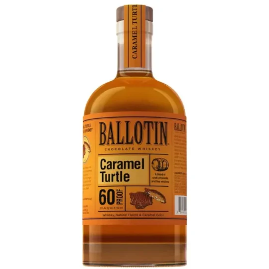 Ballotin Caramel Turtle Chocolate Whiskey 750mL