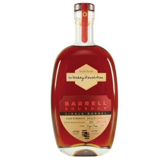 Barrell Craft Spirits Single Barrel Bourbon Selected By Whiskey Revolution 109.8 Proof 750mL