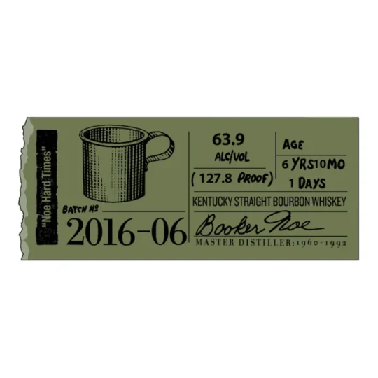 Booker’s Bourbon Batch 2016-06 "Noe Hard Times"