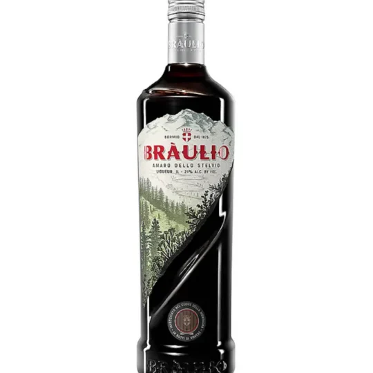 Braulio Italian Amaro Liqueur 1L