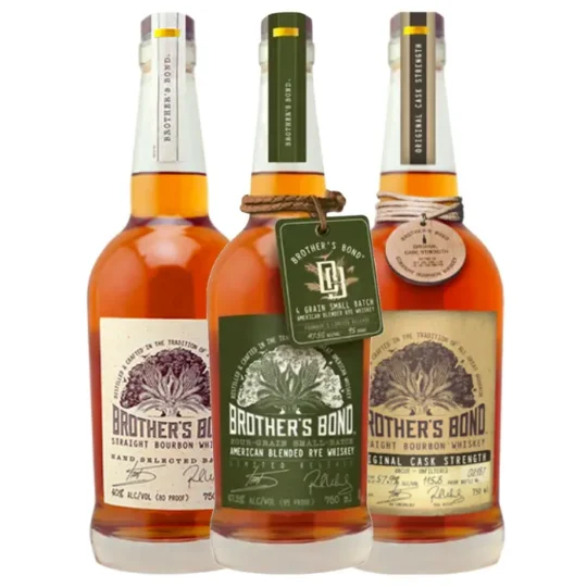 Brother’s Bond Bourbon & Rye Whiskey By Ian Somerhalder & Paul Wesley Bundle