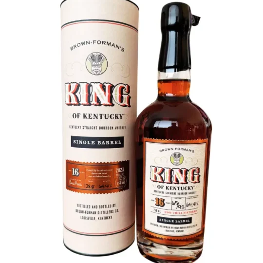 Brown Forman's King Of Kentucky 16 Year Old Bourbon 2023 Release Single Barrel 750mL