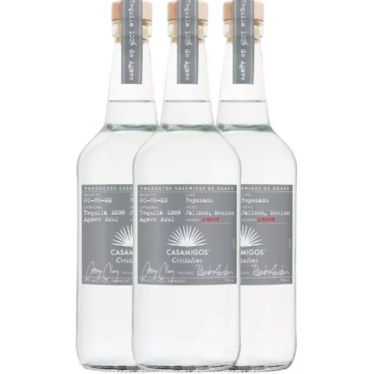 Casamigos Reposado Cristalino Tequila 3-Pack