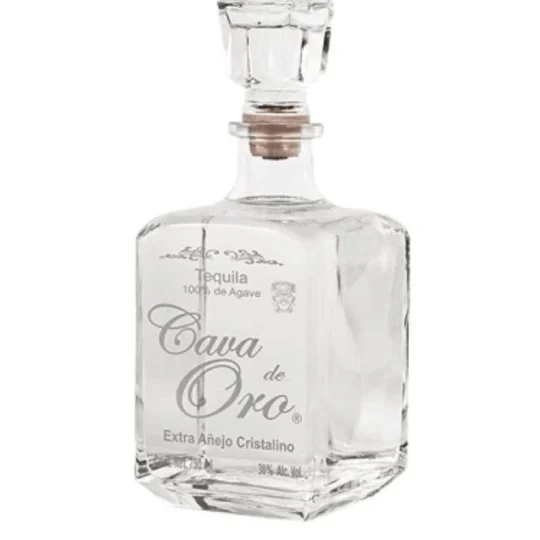 Cava De Oro Extra Anejo Cristalino Tequila 750mL