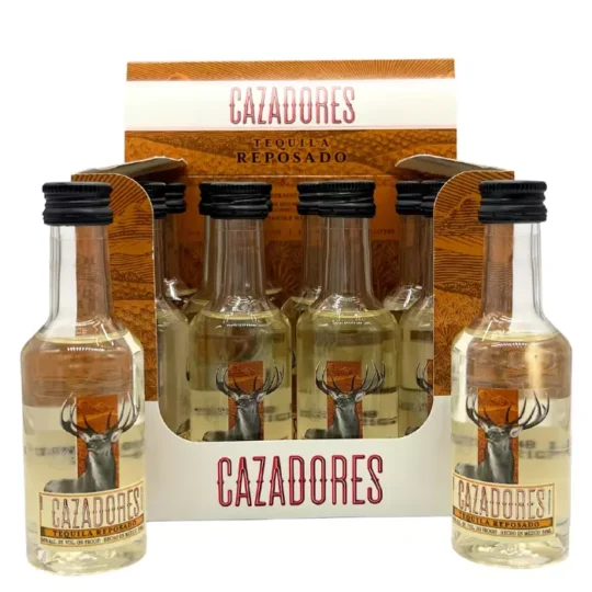 Cazadores Tequila Reposado Shooters 50mL x 12