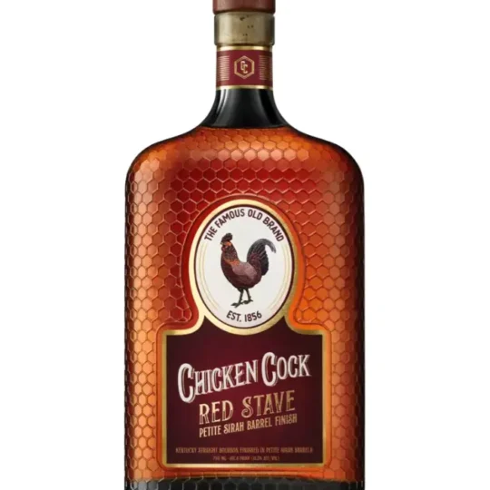 Chicken Cock Red Stave Petite Sirah Barrel Finish Whiskey 750mL