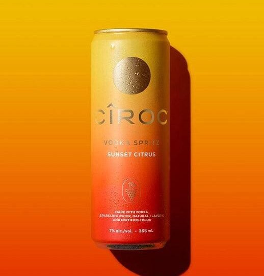 CIROC Sunset Citrus Spritz 4PK Cans