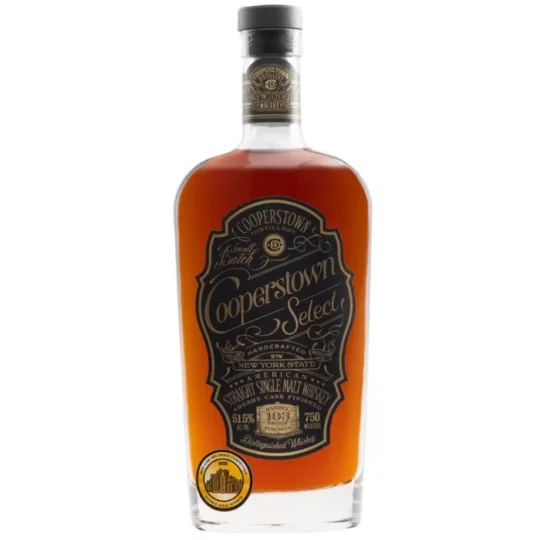 Cooperstown Select Straight American Single Malt Whiskey 750mL