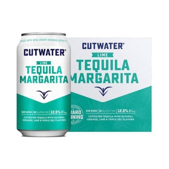 Cutwater Lime Tequila Margarita 4 Pack