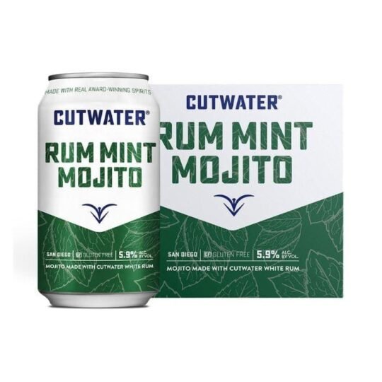 Cutwater Rum Mint Mojito 4 Pack