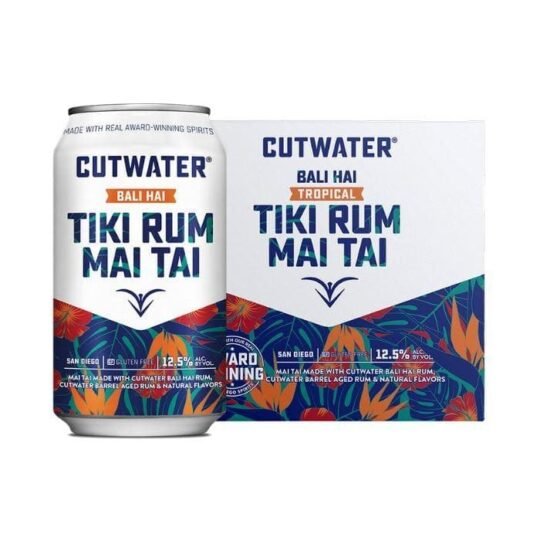 Cutwater Tiki Rum Mai Tai 4 Pack
