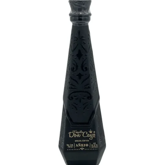 Don Cayo Tequila Anejo Ceramic Black 750mL
