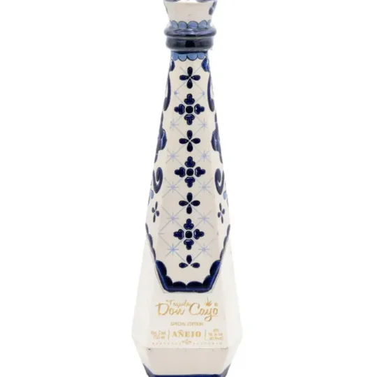 Don Cayo Tequila Anejo Ceramic Blue 750mL