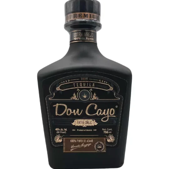 Don Cayo Tequila Extra Anejo Black 750mL