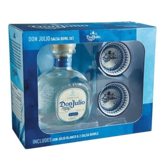 Don Julio Blanco Tequila w/ 2 Bowls Gift Set