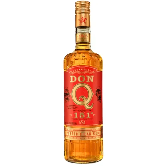 Don Q 151 Puerto Rican Rum 750mL