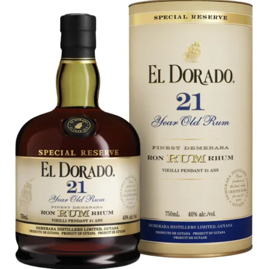 El Dorado 21 Year Special Reserve Rum 750mL