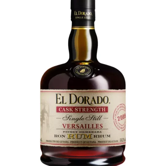 El Dorado Versailles Cask Strength 12 Year Rum 750mL