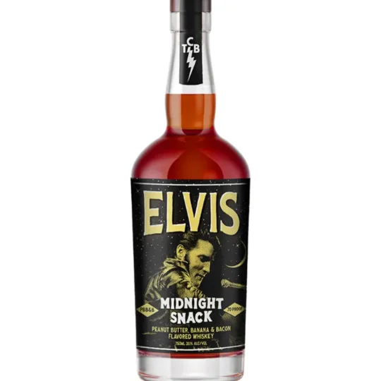 Elvis Midnight Snack PBB&B Flavored Whiskey 750mL