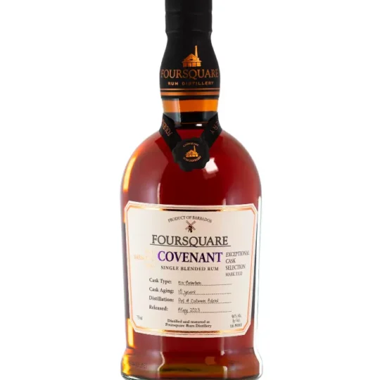 Foursquare Covenant Mark XXIII 18 Year Single Blended Rum 750mL