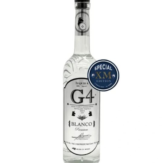 G4 Blanco Tequila High Proof XM Edition 750mL