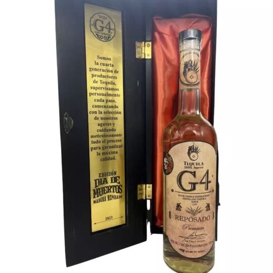 G4 Reposado De Madera Dia De Muertos Tequila 750mL