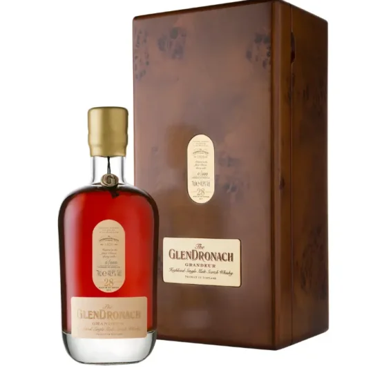 GlenDronach Grandeur Aged 28 Years Batch 11 Highland Single Malt Scotch Whisky 750mL