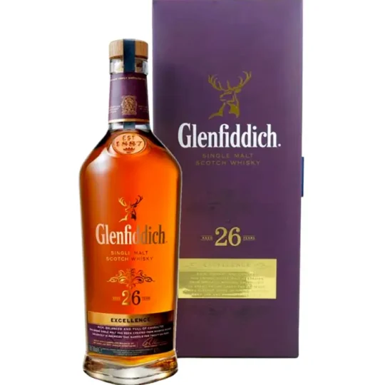 Glenfiddich Excellence 26 Year Single Malt Whisky 750mL