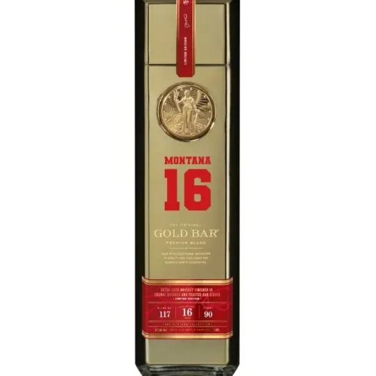 Gold Bar Blend 117 Joe Montana Collection 16 Year Whiskey 750mL