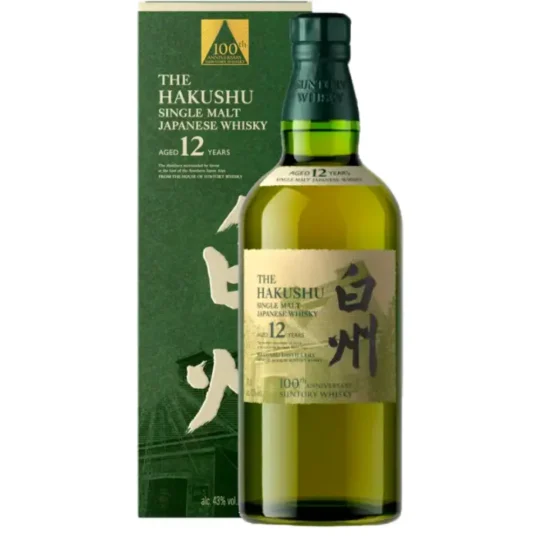 Hakushu 12 Year 100th Anniversary Japanese Whisky 750mL