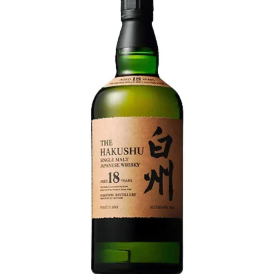 Hakushu 18 Year Old Single Malt Japanese Whisky 750mL