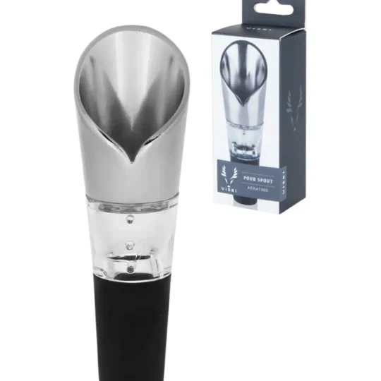 Harrison Aerating Pour Spout in Stainless Steel by Viski®